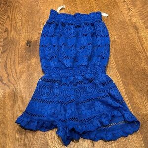 Coral&Reef Girls Romper Blue Size 12